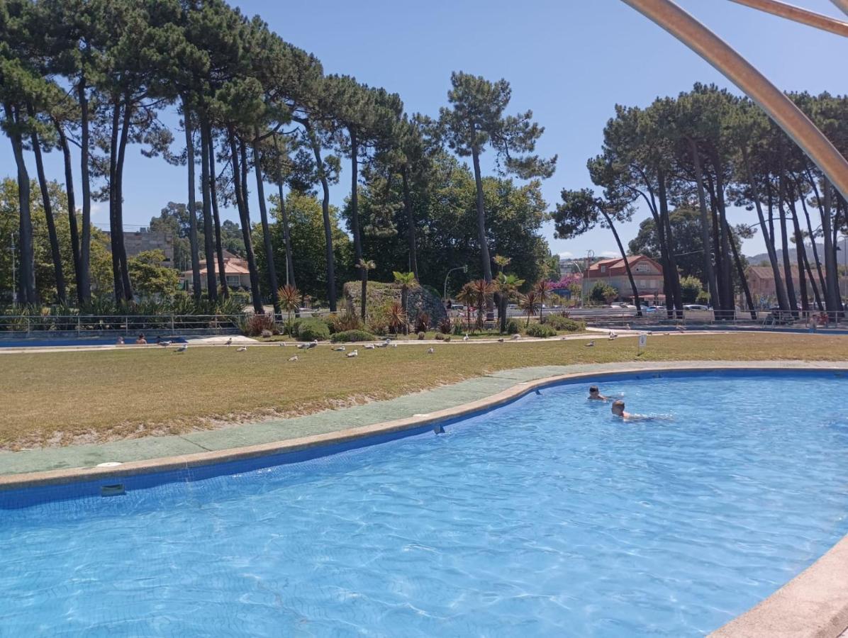 Samil Primera Linea De Playa Comarca de Comarca de Vigo Buitenkant foto
