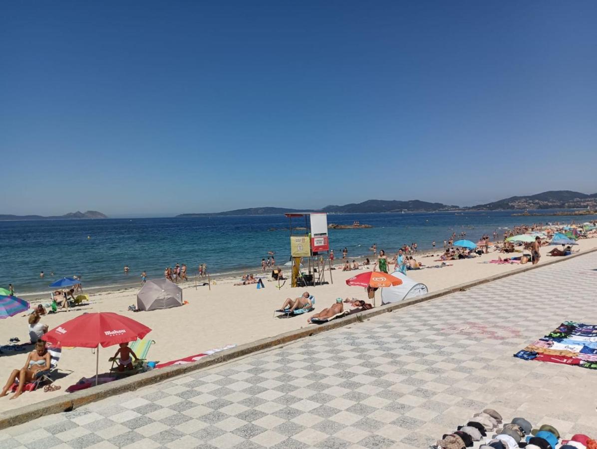 Samil Primera Linea De Playa Comarca de Comarca de Vigo Buitenkant foto